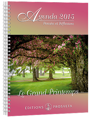 Agenda 2015 - Pensées et réflexions - Le Grand Printemps